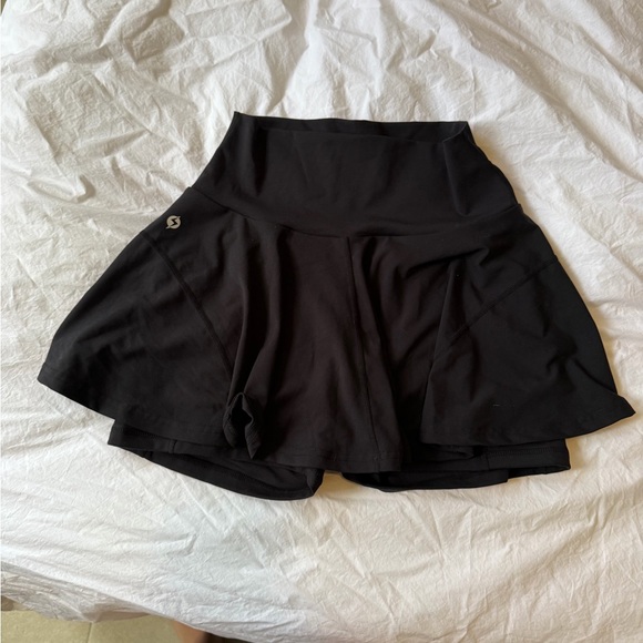 Popflex Active Black Twirl Skort - Picture 4 of 7